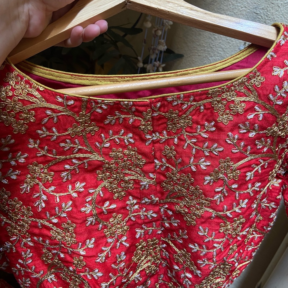 Set of  Blouse+Mask+Belt. Size - L - Picture 9 of 14